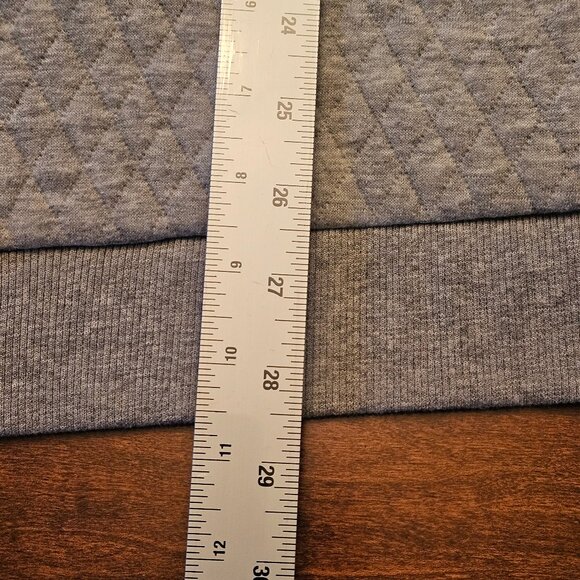 Rodd & Gunn Men's Quilted Double Zipper Sweater, Gray, Sz XL - Picture 12 of 14